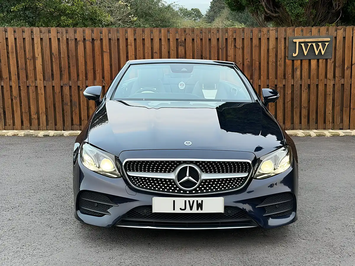 Used 2019 Mercedes-Benz E Class AMG Line Blue - Interior and Exterior details 3