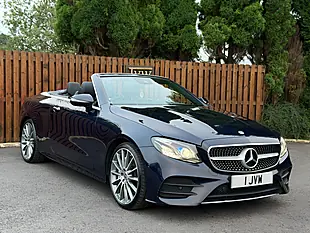 Used 2019 Mercedes-Benz E Class AMG Line Blue - Interior and Exterior details 4