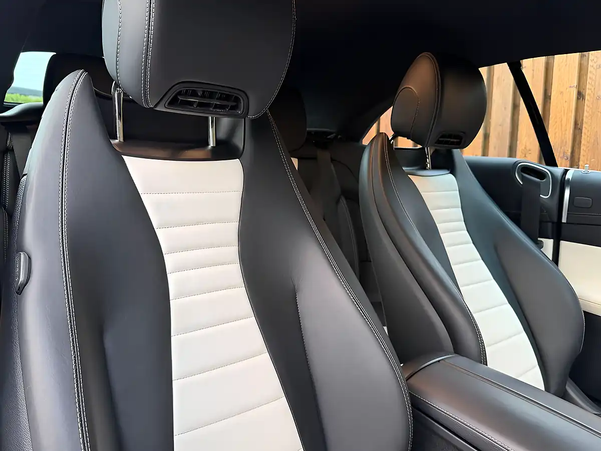 Used 2019 Mercedes-Benz E Class AMG Line Blue - Interior and Exterior details 5