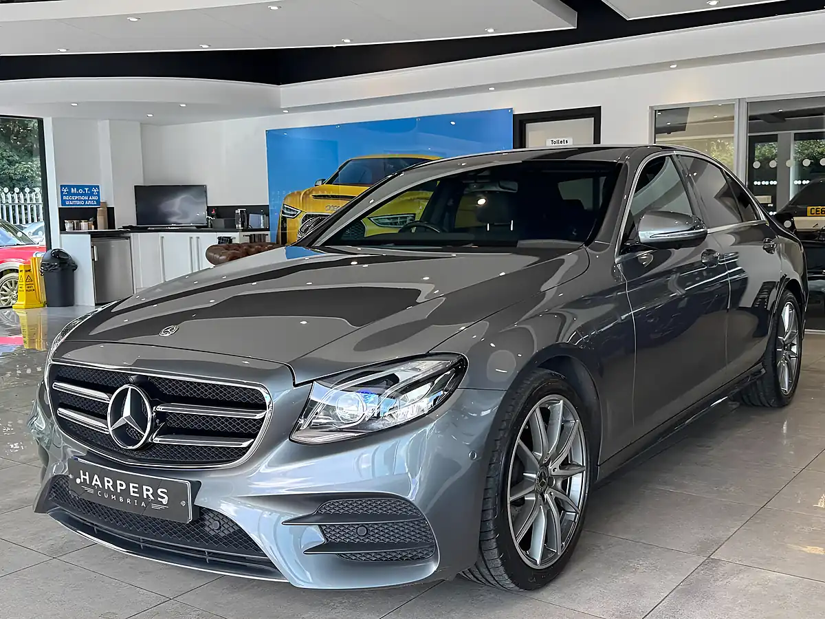 Used 2019 Mercedes-Benz E Class AMG Line Edition Grey - Interior and Exterior details 4