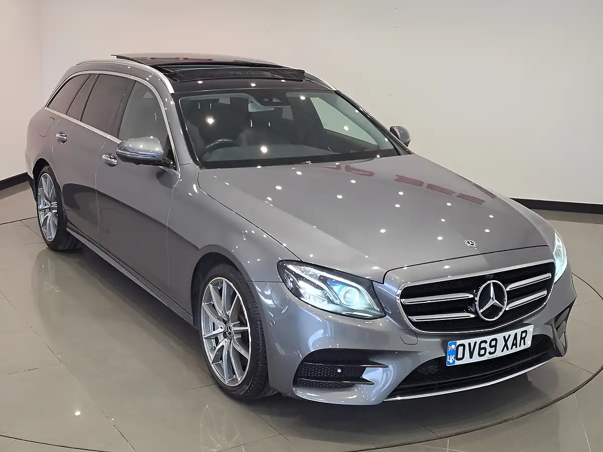 Used 2019 Mercedes-Benz E-Class AMG Line Edition (premium Plus) Selenite Grey - Interior and Exterior details 8