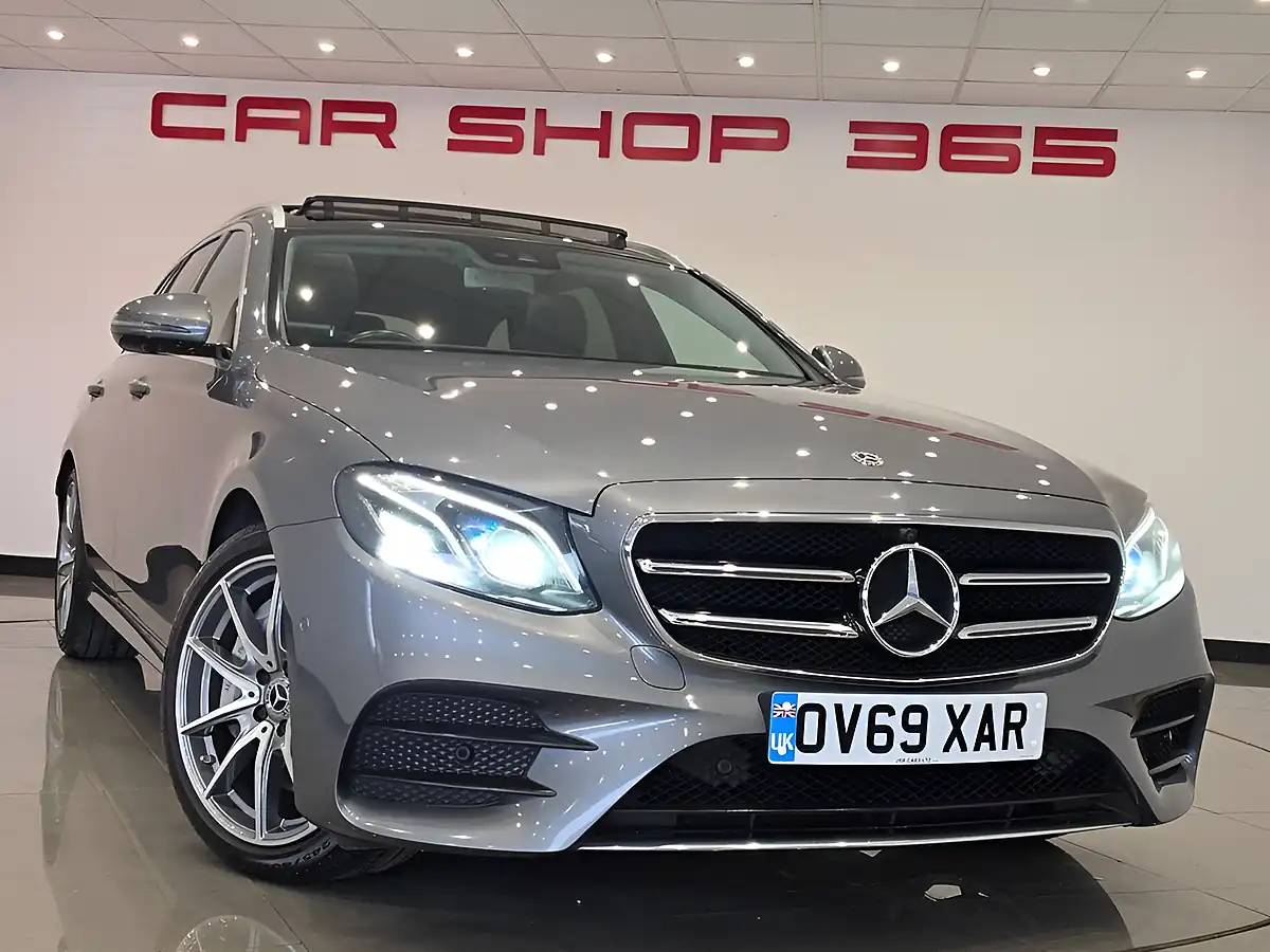 Used 2019 Mercedes-Benz E-Class AMG Line Edition (premium Plus) Selenite Grey - Interior and Exterior details 9
