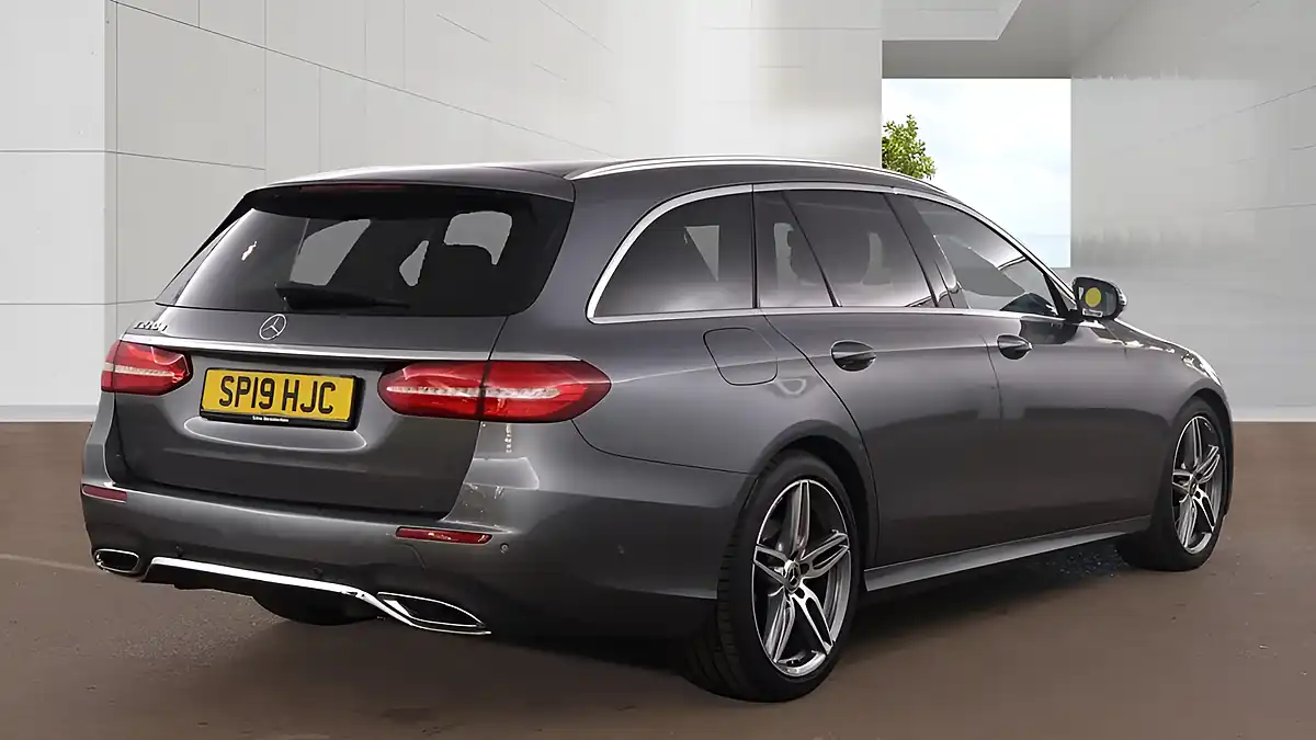 Used 2019 Mercedes-Benz E Class AMG Line Grey - Interior and Exterior details 2