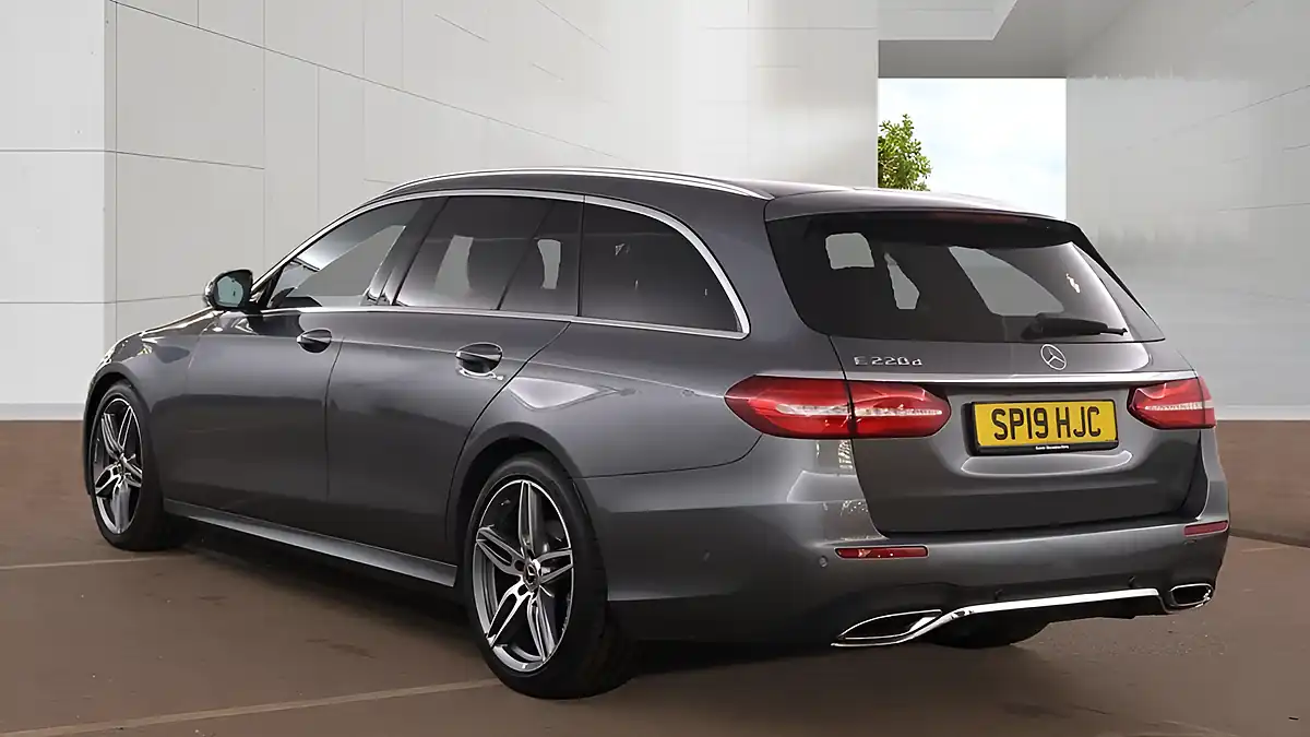 Used 2019 Mercedes-Benz E Class AMG Line Grey - Interior and Exterior details 3