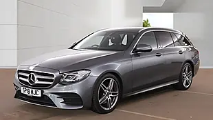 Used 2019 Mercedes-Benz E Class AMG Line Grey - Interior and Exterior details 4