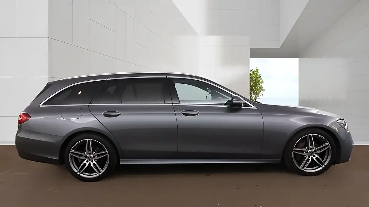 Used 2019 Mercedes-Benz E Class AMG Line Grey - Interior and Exterior details 5
