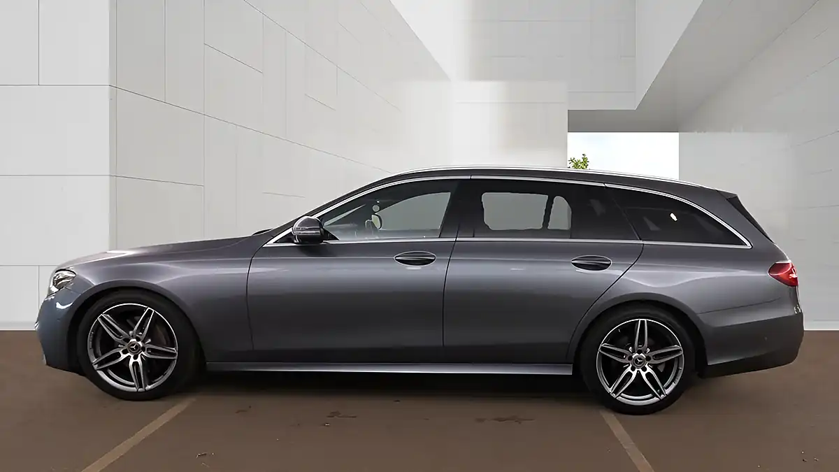 Used 2019 Mercedes-Benz E Class AMG Line Grey - Interior and Exterior details 6