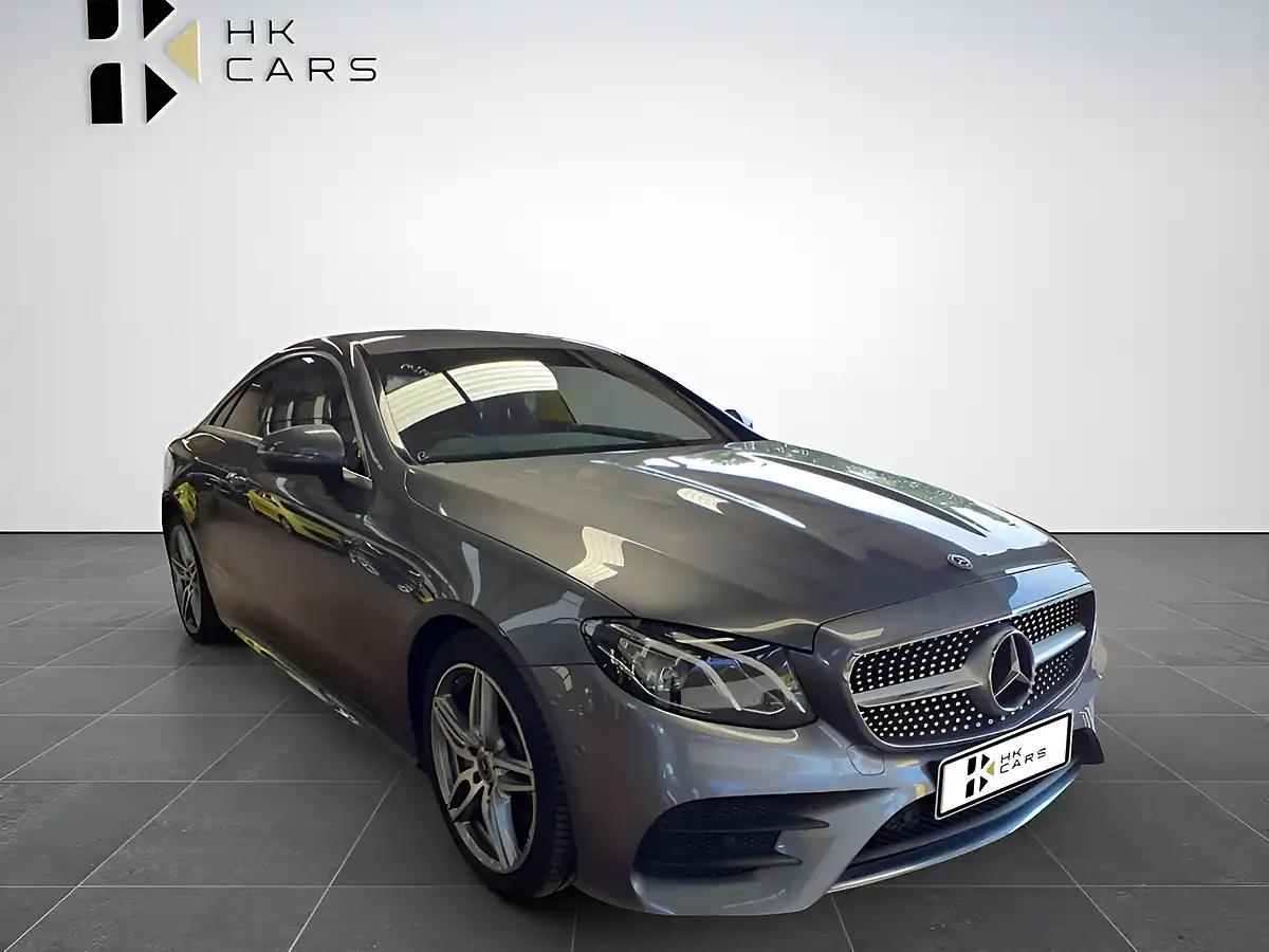 Used 2019 Mercedes-Benz E Class AMG Line Grey - Front View