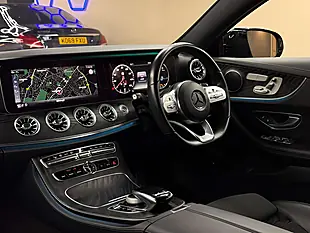 Used 2019 Mercedes-Benz E-Class AMG Line Grey - Interior and Exterior details 14