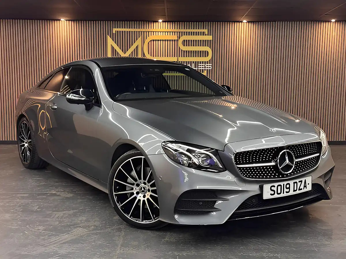 Used 2019 Mercedes-Benz E-Class AMG Line Grey - Interior and Exterior details 3