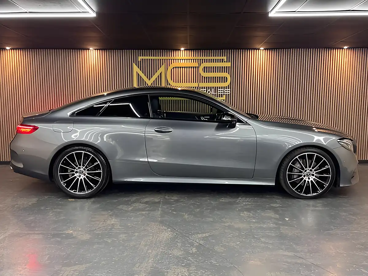 Used 2019 Mercedes-Benz E-Class AMG Line Grey - Interior and Exterior details 4