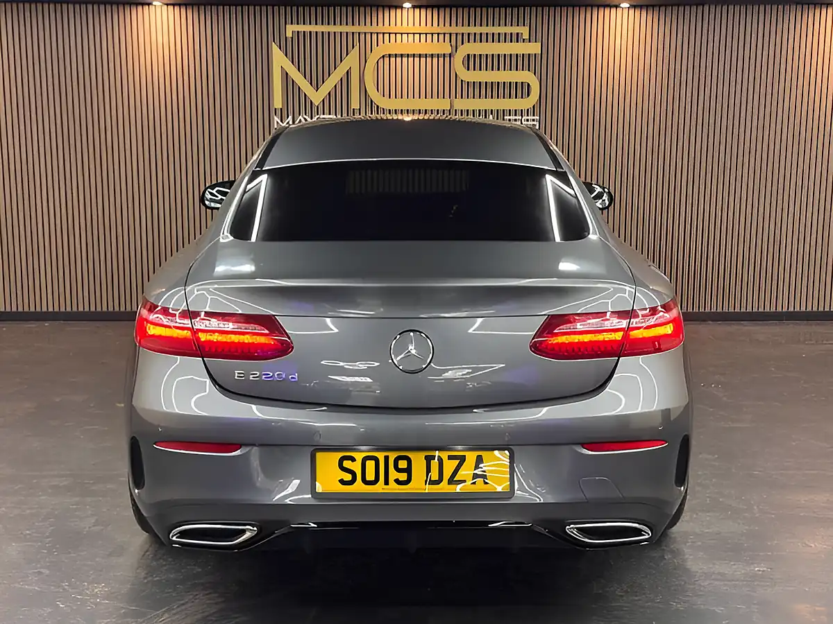 Used 2019 Mercedes-Benz E-Class AMG Line Grey - Interior and Exterior details 6