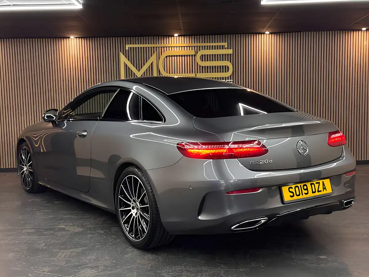 Used 2019 Mercedes-Benz E-Class AMG Line Grey - Interior and Exterior details 7