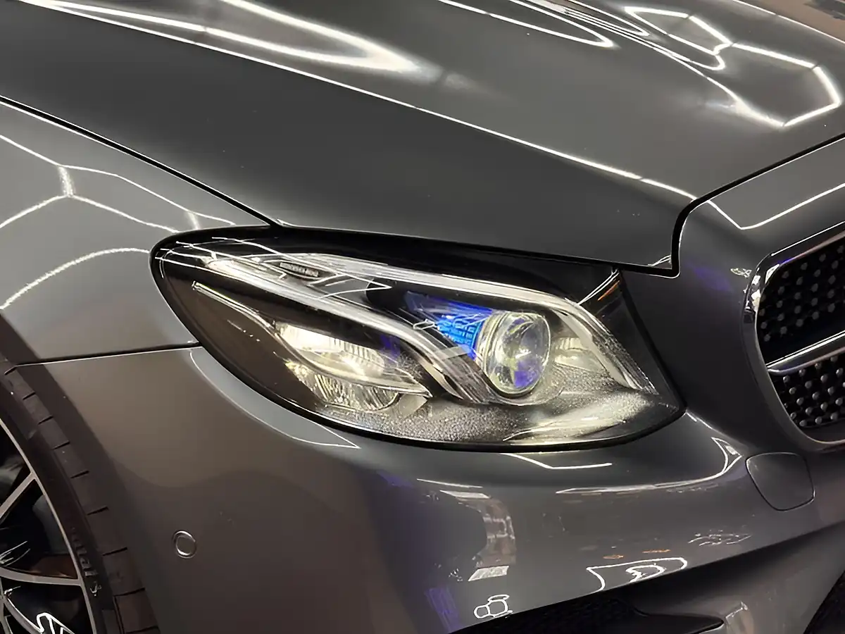 Used 2019 Mercedes-Benz E-Class AMG Line Grey - Interior and Exterior details 9