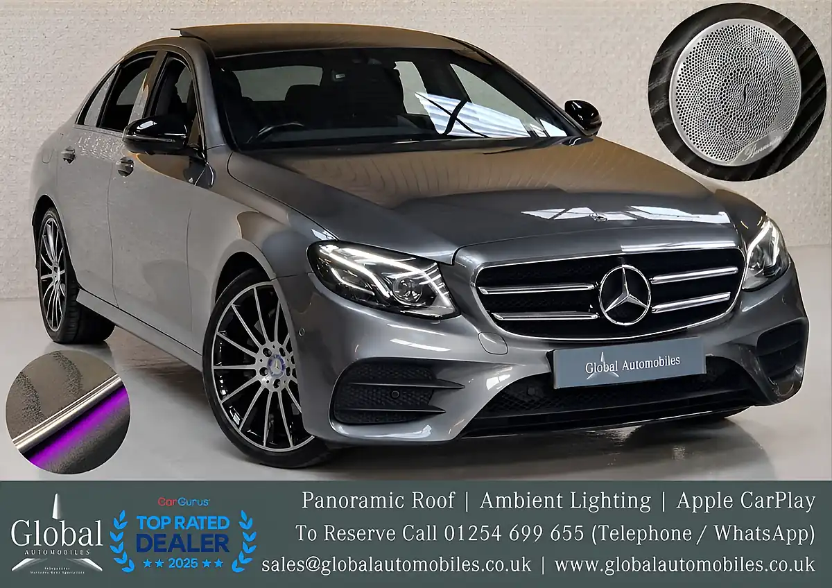 Used 2019 Mercedes-Benz E Class AMG Line Night Edition Premium Plus Selenite Grey - Interior and Exterior details 3