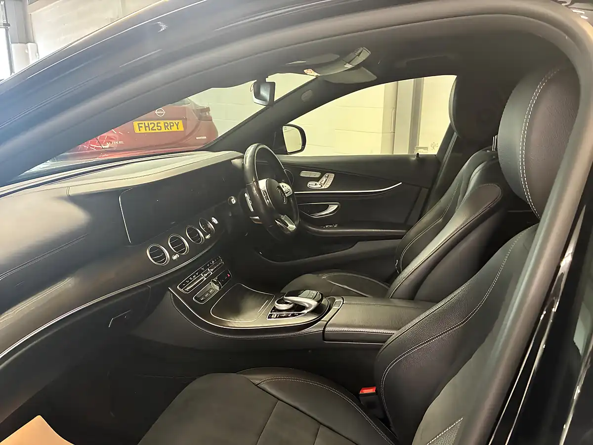 Used 2019 Mercedes-Benz E Class AMG Line (premium) Black - Interior and Exterior details 8