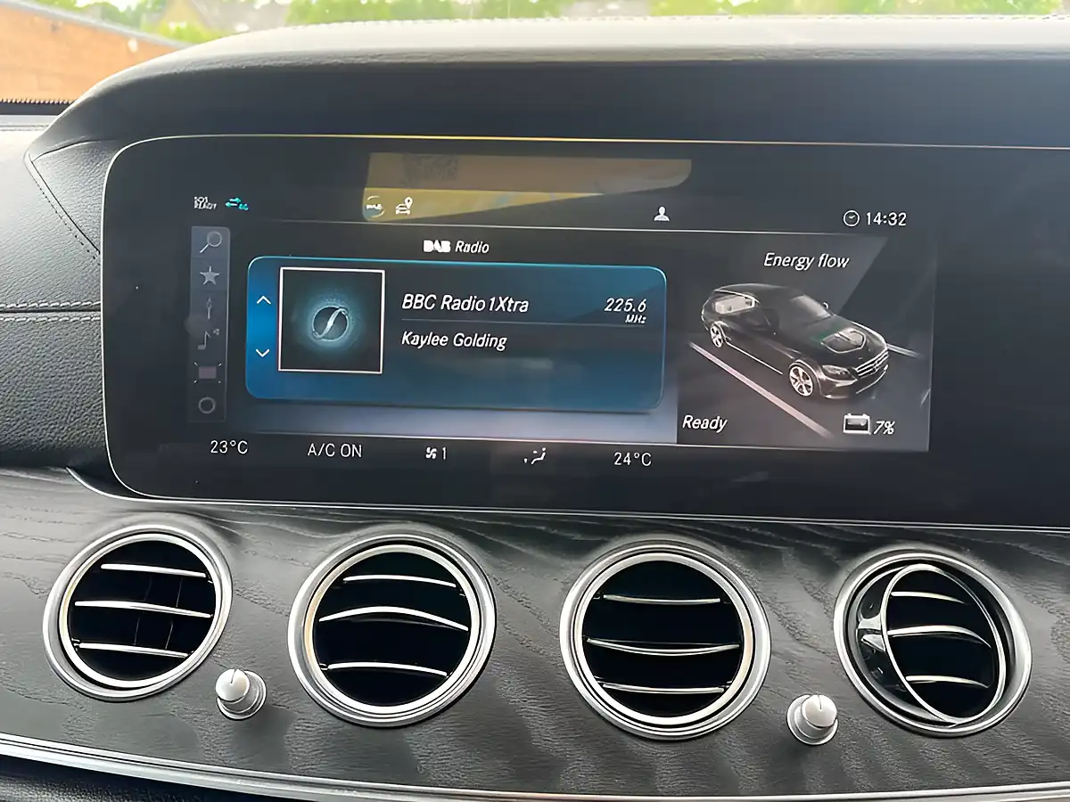 Used 2019 Mercedes-Benz E Class AMG Line Premium Blue - Interior and Exterior details 10