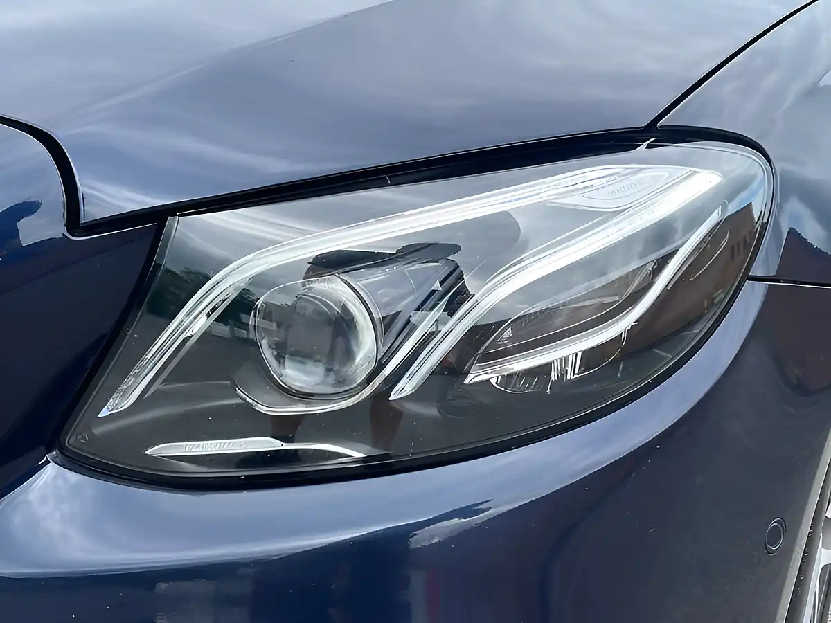 Used 2019 Mercedes-Benz E Class AMG Line Premium Blue - Interior and Exterior details 13