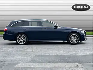 Used 2019 Mercedes-Benz E Class AMG Line Premium Blue - Interior and Exterior details 2