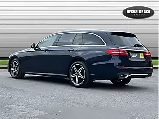 Used 2019 Mercedes-Benz E Class AMG Line Premium Blue - Interior and Exterior details 5