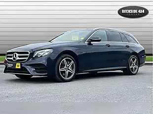 Used 2019 Mercedes-Benz E Class AMG Line Premium Blue - Interior and Exterior details 7
