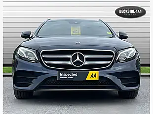 Used 2019 Mercedes-Benz E Class AMG Line Premium Blue - Interior and Exterior details 8