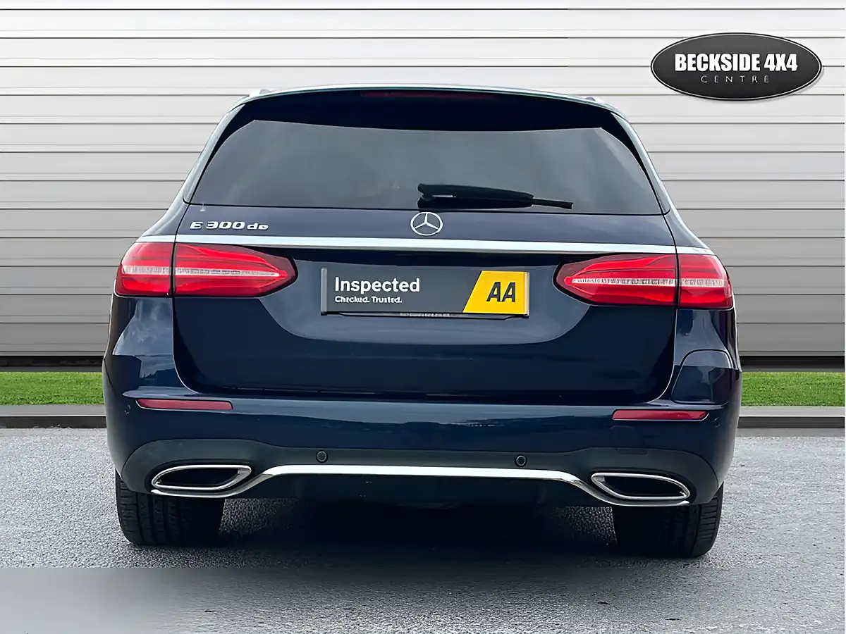 Used 2019 Mercedes-Benz E Class AMG Line Premium Blue - Interior and Exterior details 9