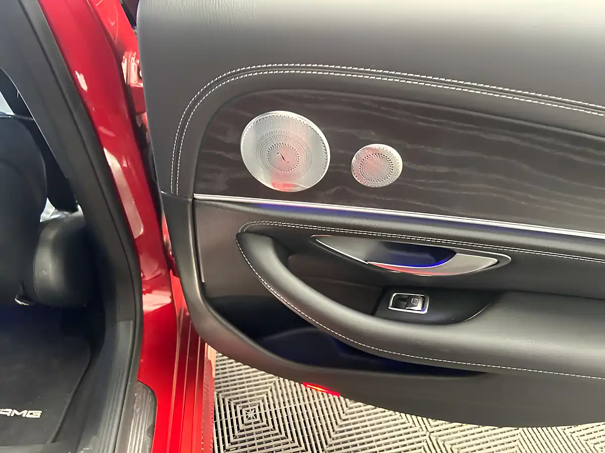 Used 2019 Mercedes-Benz E Class AMG Line (premium Plus) Red - Interior and Exterior details 5