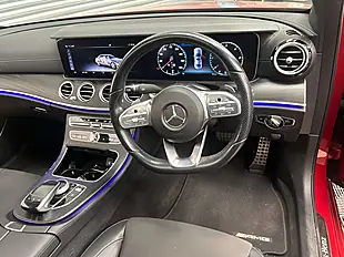Used 2019 Mercedes-Benz E Class AMG Line (premium Plus) Red - Interior and Exterior details 6