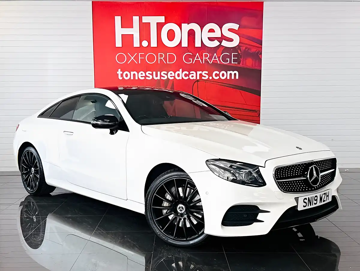 Used 2019 Mercedes-Benz E Class AMG Line (premium Plus) White - Front View
