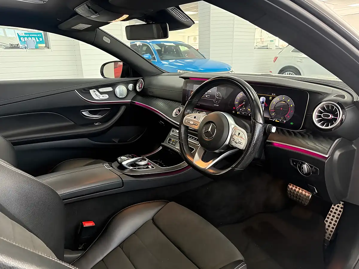 Used 2019 Mercedes-Benz E Class AMG Line (premium Plus) White - Interior and Exterior details 13