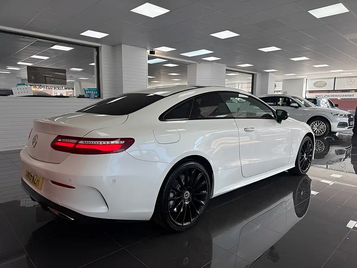 Used 2019 Mercedes-Benz E Class AMG Line (premium Plus) White - Interior and Exterior details 2