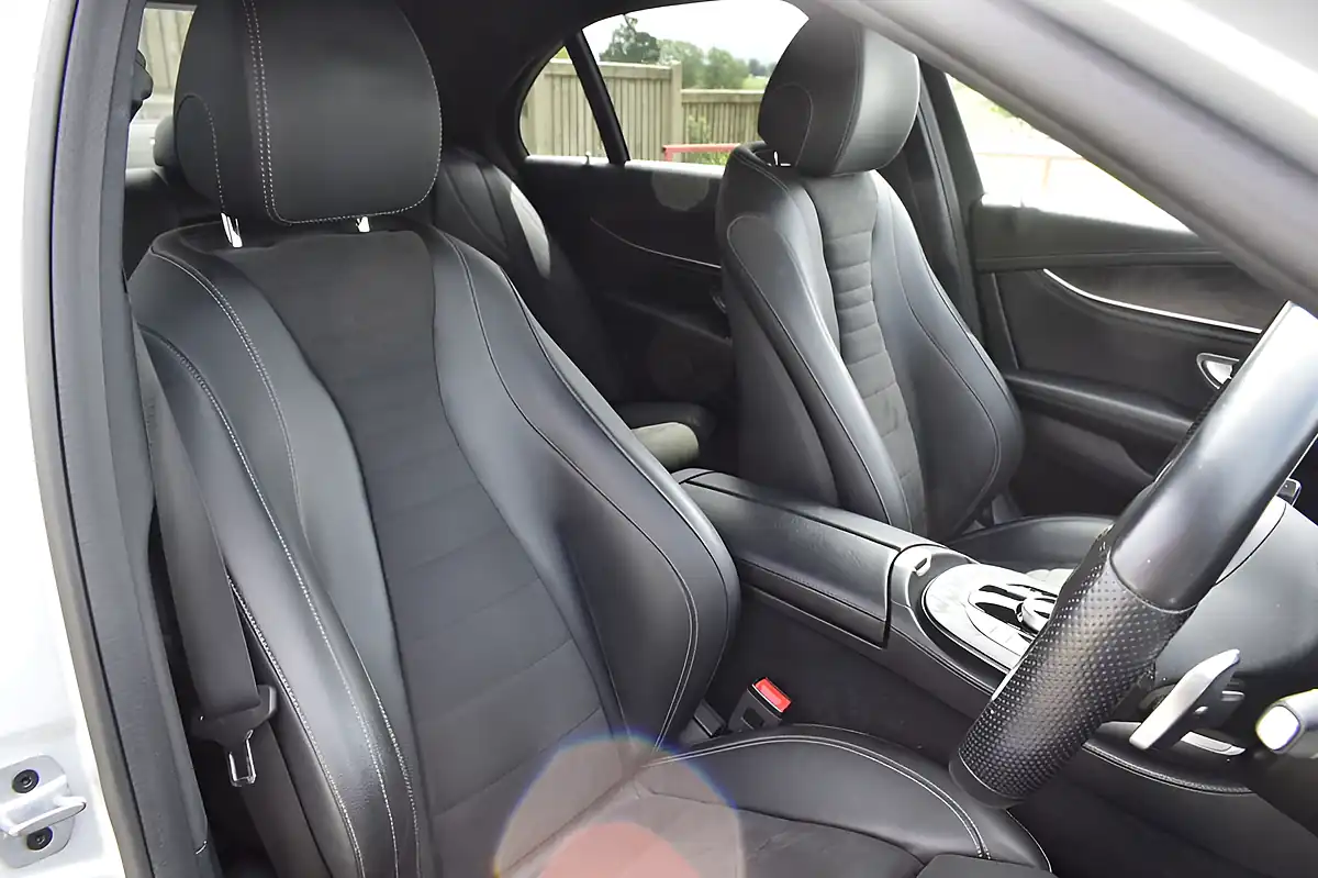 Used 2019 Mercedes-Benz E-Class AMG Line Silver - Interior and Exterior details 10