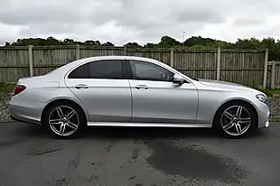 Used 2019 Mercedes-Benz E-Class AMG Line Silver - Interior and Exterior details 14