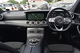 Used 2019 Mercedes-Benz E-Class AMG Line Silver - Interior and Exterior details 15
