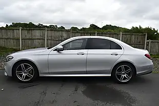 Used 2019 Mercedes-Benz E-Class AMG Line Silver - Interior and Exterior details 19