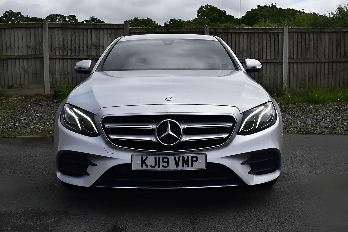 Used 2019 Mercedes-Benz E-Class AMG Line Silver - Interior and Exterior details 2