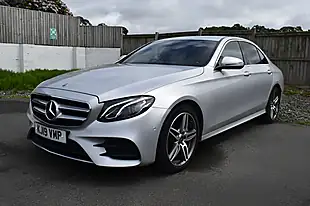 Used 2019 Mercedes-Benz E-Class AMG Line Silver - Interior and Exterior details 3