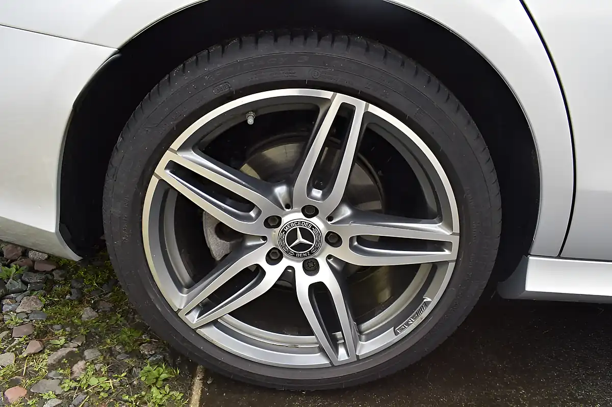 Used 2019 Mercedes-Benz E-Class AMG Line Silver - Interior and Exterior details 4