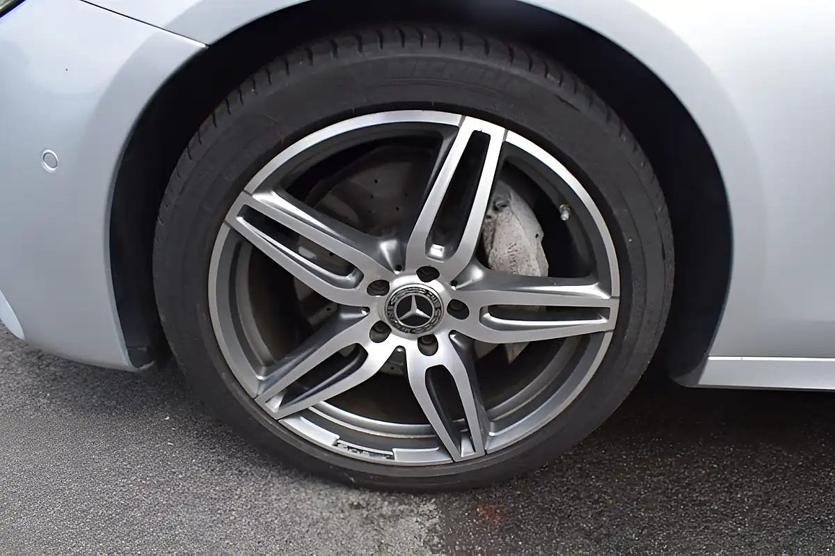 Used 2019 Mercedes-Benz E-Class AMG Line Silver - Interior and Exterior details 5