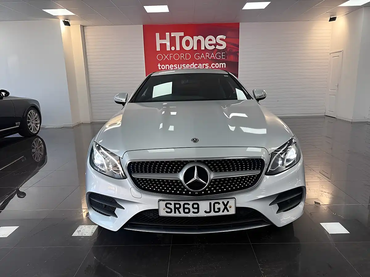 Used 2019 Mercedes-Benz E Class AMG Line Silver - Interior and Exterior details 12