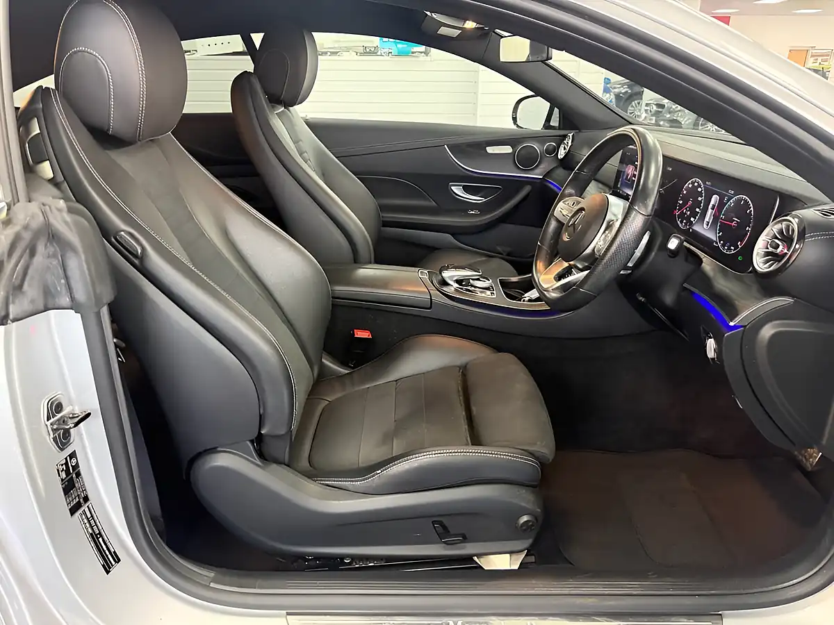 Used 2019 Mercedes-Benz E Class AMG Line Silver - Interior and Exterior details 16