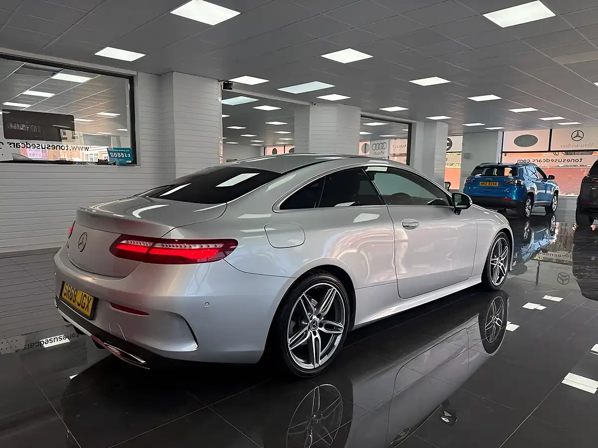 Used 2019 Mercedes-Benz E Class AMG Line Silver - Interior and Exterior details 2