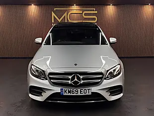 Used 2019 Mercedes-Benz E-Class AMG Line Silver - Interior and Exterior details 2
