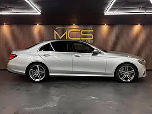 Used 2019 Mercedes-Benz E-Class AMG Line Silver - Interior and Exterior details 4