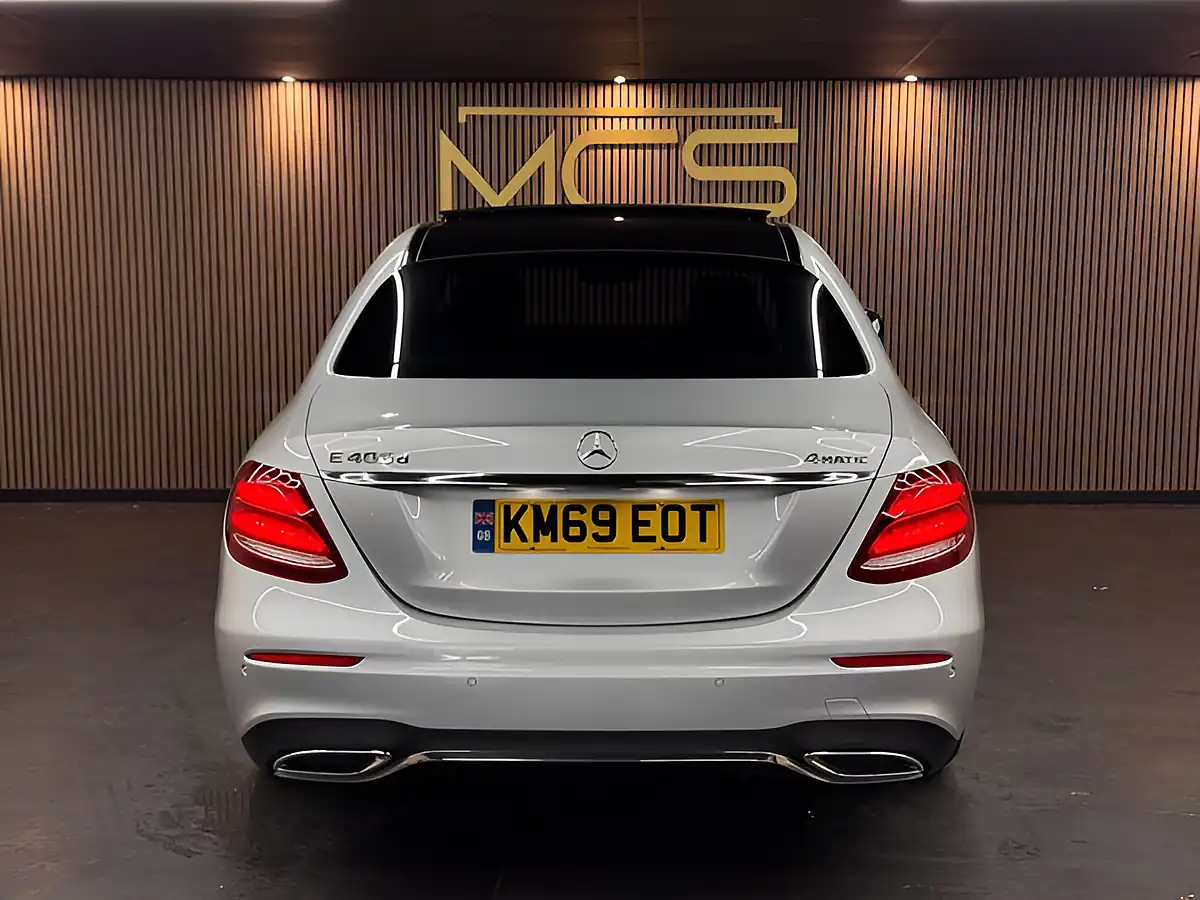 Used 2019 Mercedes-Benz E-Class AMG Line Silver - Interior and Exterior details 6