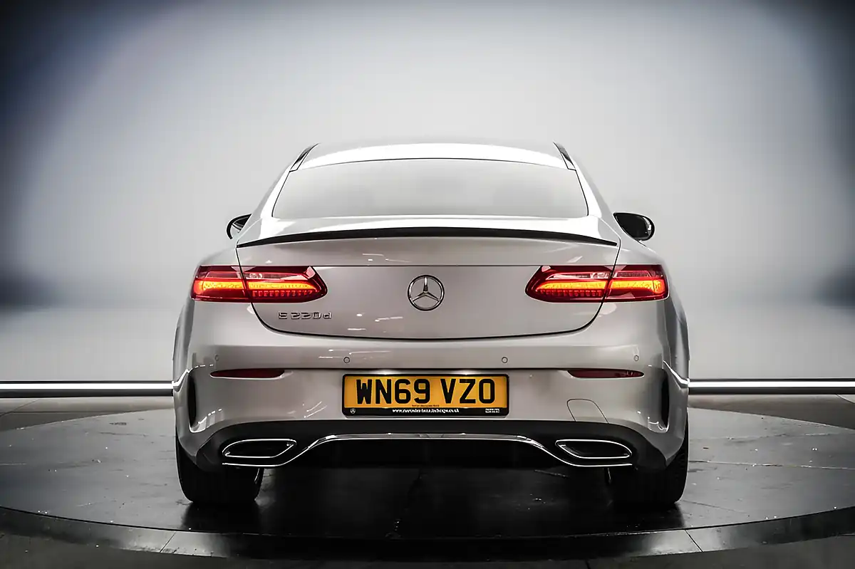 Used 2019 Mercedes-Benz E Class AMG Line Silver - Interior and Exterior details 10