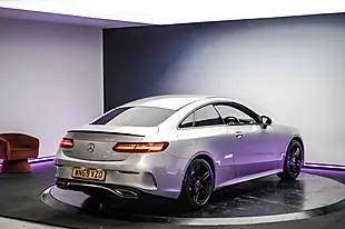 Used 2019 Mercedes-Benz E Class AMG Line Silver - Interior and Exterior details 14