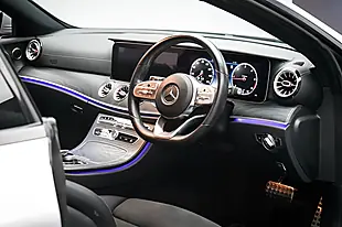 Used 2019 Mercedes-Benz E Class AMG Line Silver - Interior and Exterior details 15
