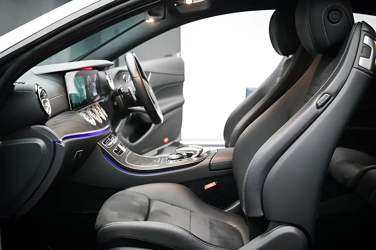 Used 2019 Mercedes-Benz E Class AMG Line Silver - Interior and Exterior details 16